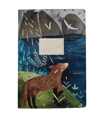 BV by Bruno Visconti Fox By The Lake Small Notebook