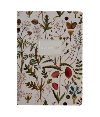 BV by Bruno Visconti Greens and Flowers Notebook