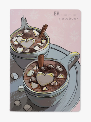 BV by Bruno Visconti Hot Chocolate Notebook