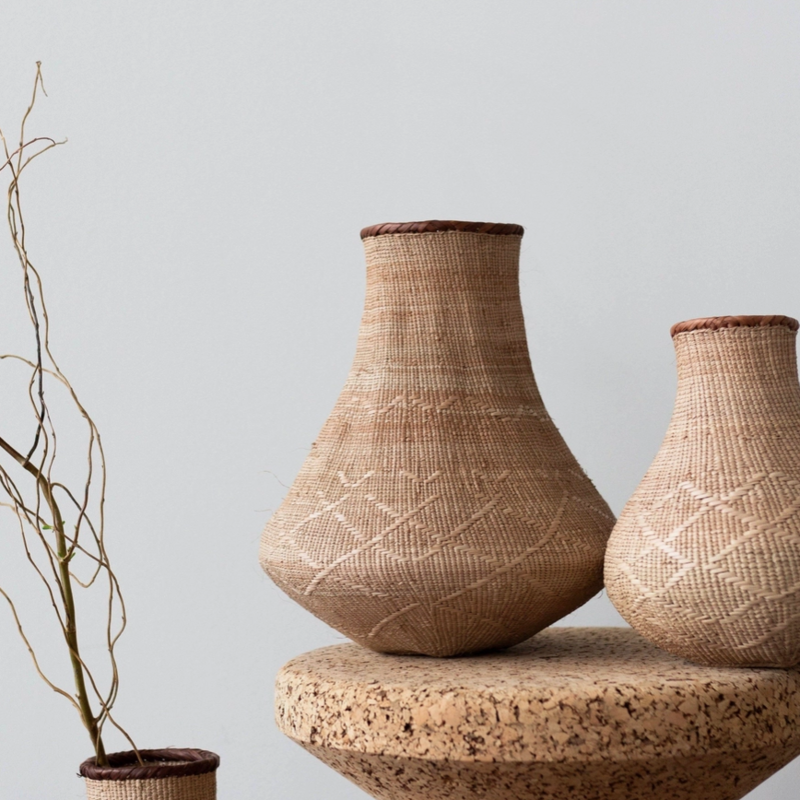 Kanju Interiors Binga Nongo Basket in Medium