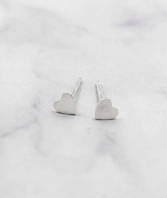 Sinead Cleary Sterling Tiny Heart Studs SC1401