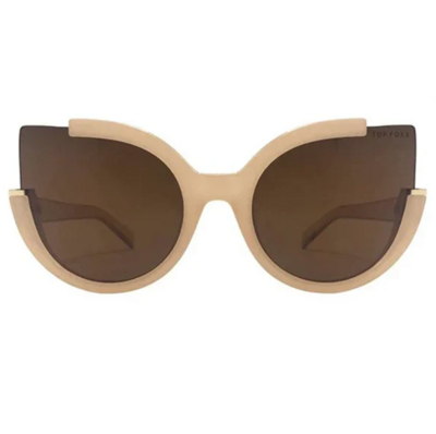 TopFoxx Sunglasses Chloe in Nude/Brown TF5