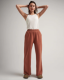 Richer Poorer Recycled Fleece Wide Leg Pant