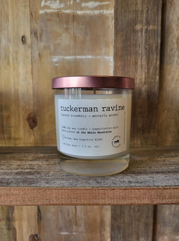 River &amp; Stone Candle Co. Tuckerman Ravine Soy Candle RS2