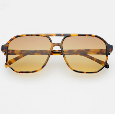 Freyrs Eyewear Billie Aviator Sunglasses in Tortoise/Brown FR5