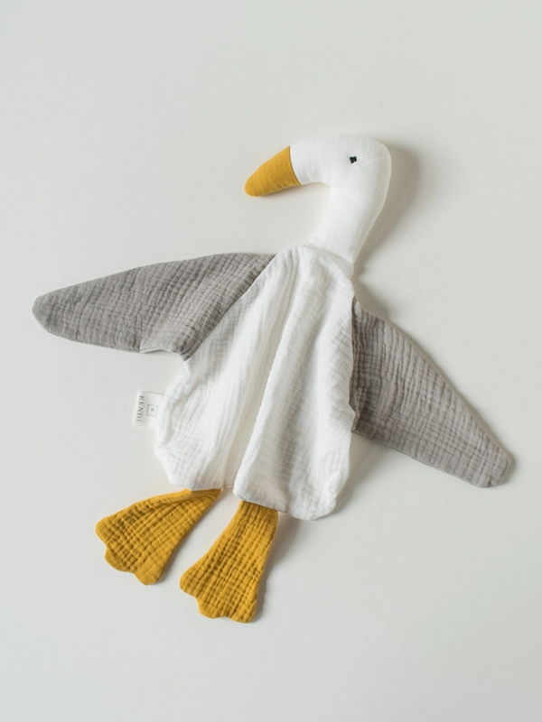 Colored Organics Baby Muslin Goose 