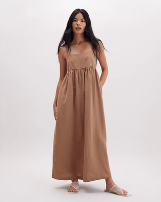 Richer Poorer Linen Maxi Dress (2 colors)