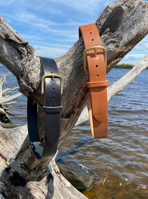 Kingdom Leather Belt in Black