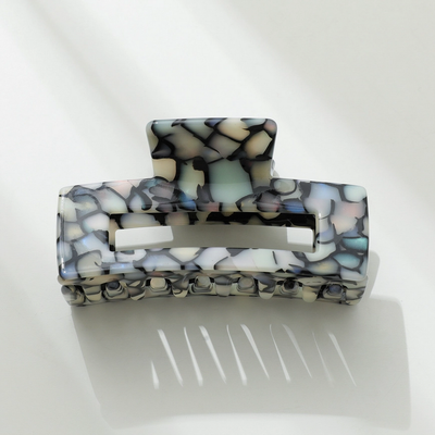 Adorro Mystic Moon Small Rectangle Hair Clip AD49