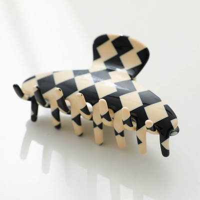 Adorro Checkmate Small Hair Clip AD44