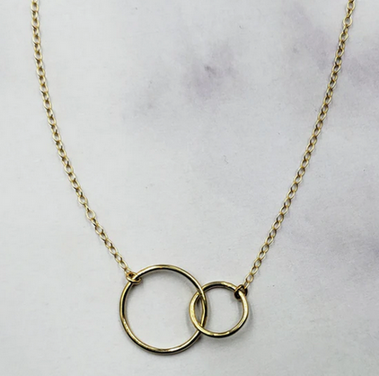 Sinead Cleary SC1484 18&quot; Gold Filled Together Necklace