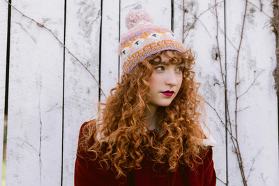 French Knot Suffolk Sheep Hat FK890