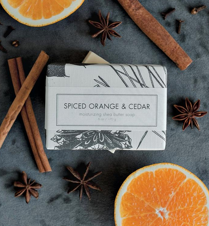 Formulary 55 Spiced Orange &amp; Cedar Soap Bar FO3 