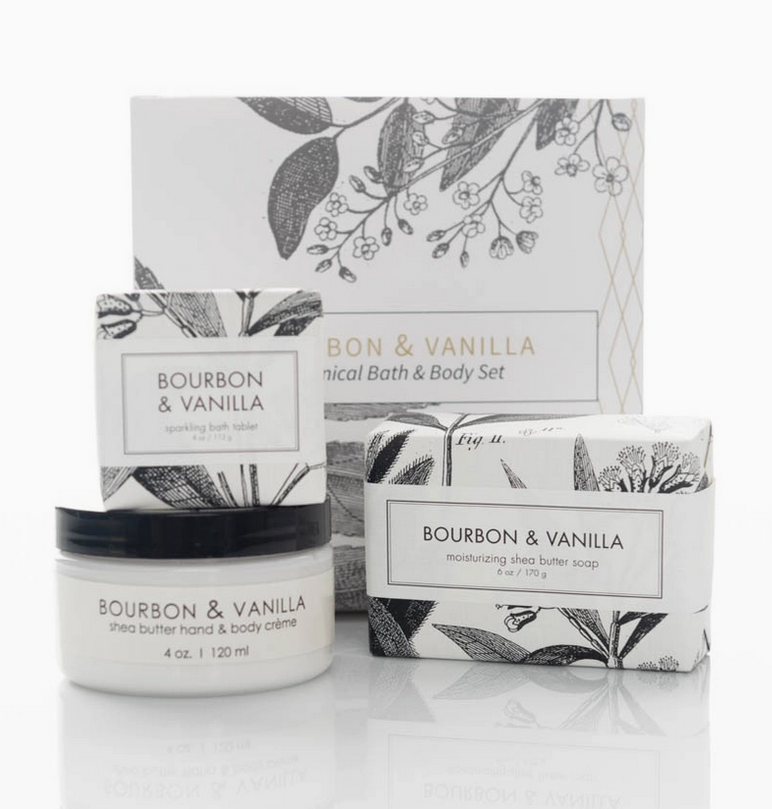 Formulary 55 FO9 Bourbon &amp; Vanilla Botanical Gift Set