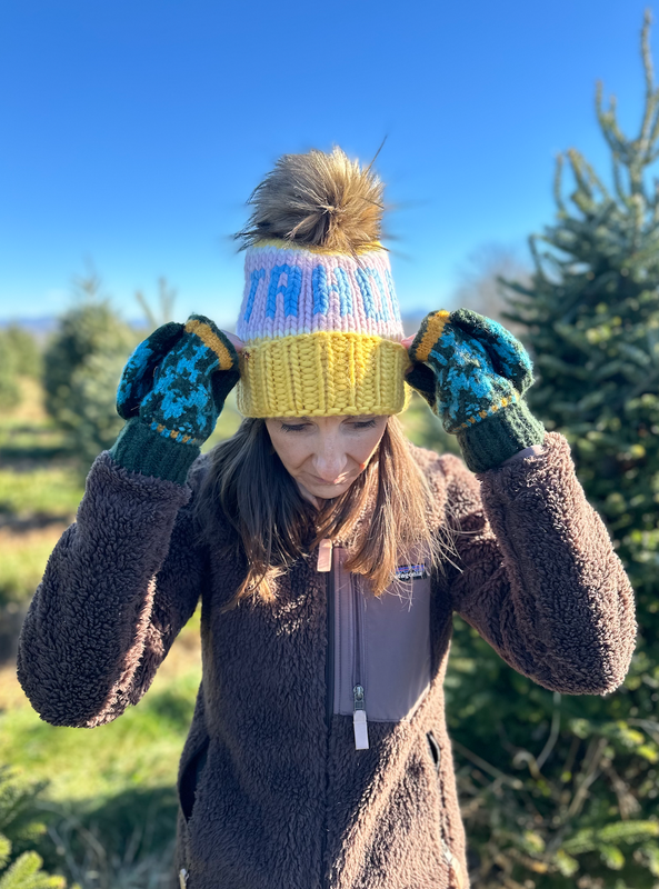 Lele Sadoughi Sunshine Tahoe Beanie