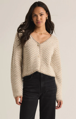 Z Supply Naomi Herringbone Cardigan