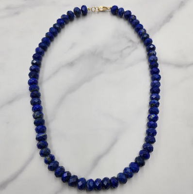Sinead Cleary SC1573 Lapis Beaded Necklace