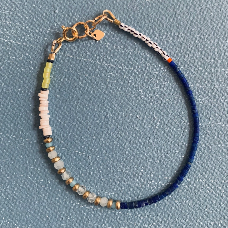 Alice Rise Aquamarine Bracelet AL1