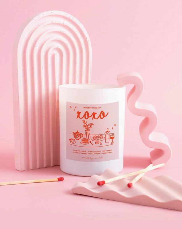 Homebody Cande Co. Xoxo Valentine&#39;s Candle