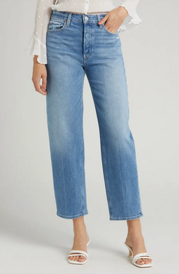 Paige Alexis High Rise Ankle Barrel Leg Jean