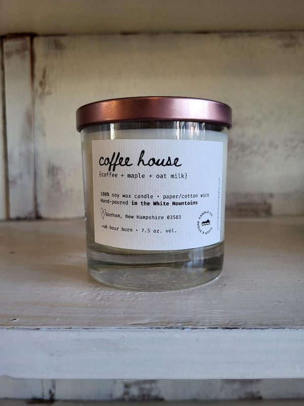 River &amp; Stone Candle Co. Coffee House Soy Candle RS12
