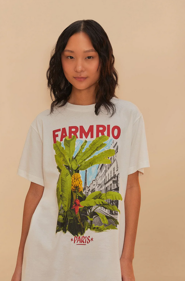 Farm Rio From Brasil To The World Relaxed T-Shirt