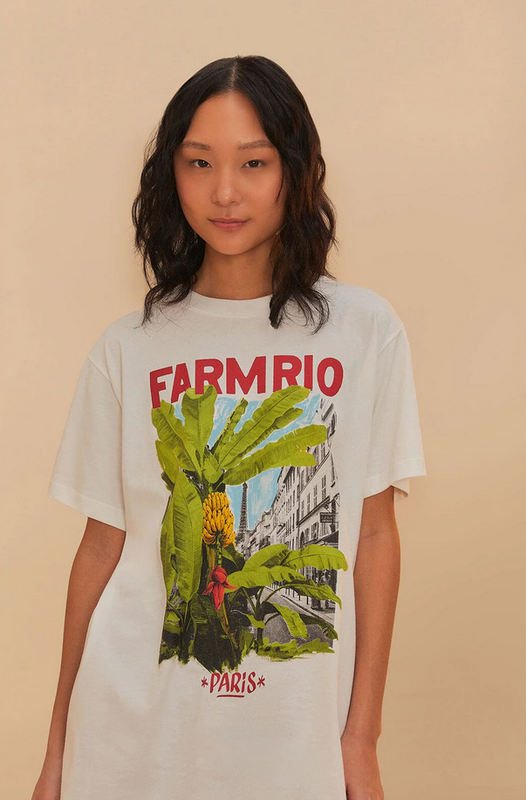 Farm Rio From Brasil To The World Relaxed T-Shirt