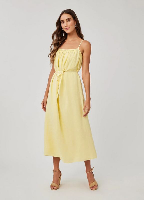 Bella Dahl Shirred Cami Maxi Dress