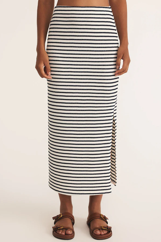 Z Supply Ainslie Stripe Midi Skirt