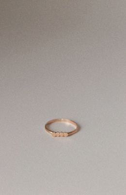 Goldie Jewelry Dottie Ring Size 6 Gold Filled GJ38