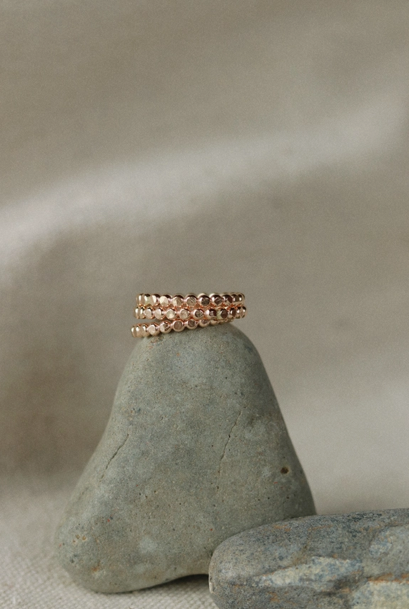 Goldie Jewelry Gold Filled Confetti Ring Size 7 GJ45