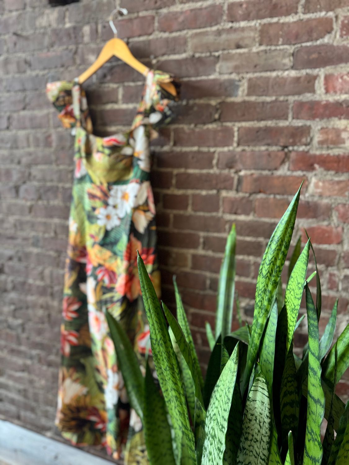 Farm Rio Botanical Forest Maxi Dress