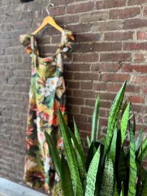 Farm Rio Botanical Forest Maxi Dress