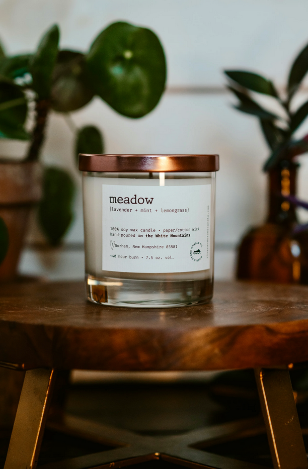 River &amp; Stone Candle Co. Meadow Soy Candle RS14