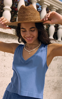 Z Supply Hacienda Straw Hat in Tobacco