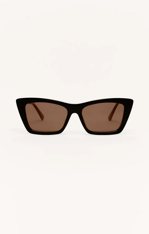 Z Supply Lookout Polished Black-Brown Polarized