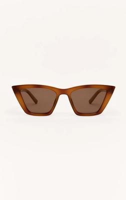 Z Supply Villa Brown Tortoise - Brown Polar