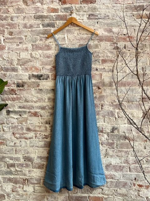Z Supply Bayside Chambray Midi Dress