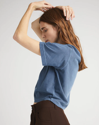 Richer Poorer Relaxed Crop Tee (Multiple Colors)