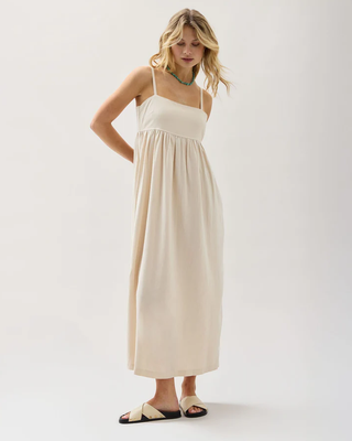 Richer Poorer Linen Maxi Dress (Two Colors)