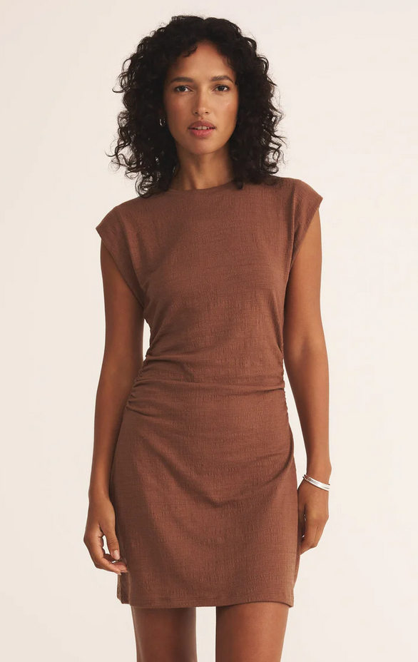 Z Supply Camino Textured Mini Dress (Two Colors)