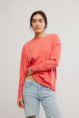 Free People Nina Long Sleeve Tee (Two Colors)