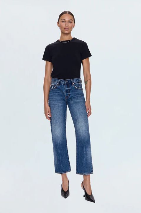 Pistola Lexi Mid Rise Bowed Straight in Artisan