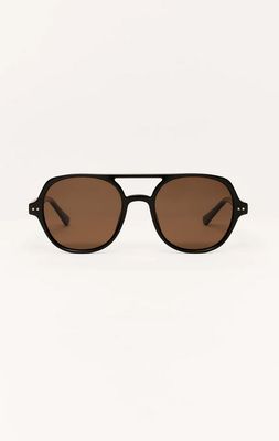 Z Supply Summerland Polished Black-Brown Polarized