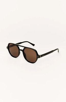 Z Supply Summerland Polished Black-Brown Polarized