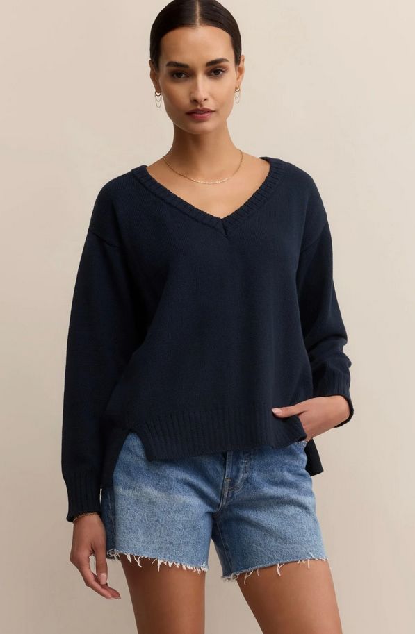 Z Supply All Around V-Neck Sweater