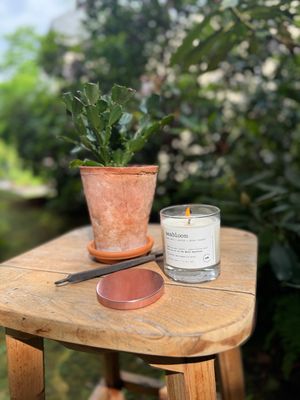 River &amp; Stone Candle Co. Seabloom Soy Candle RS15