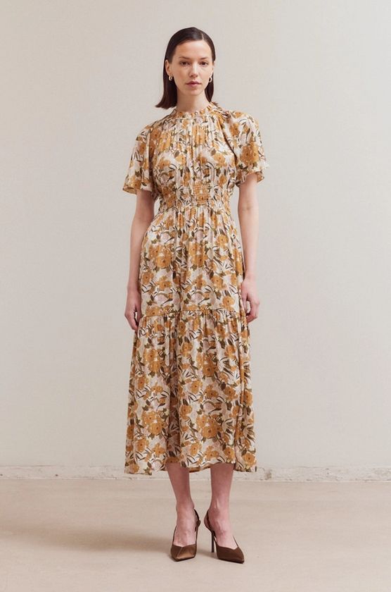 Grade &amp; Gather Raglan Sleeve Tier Dress