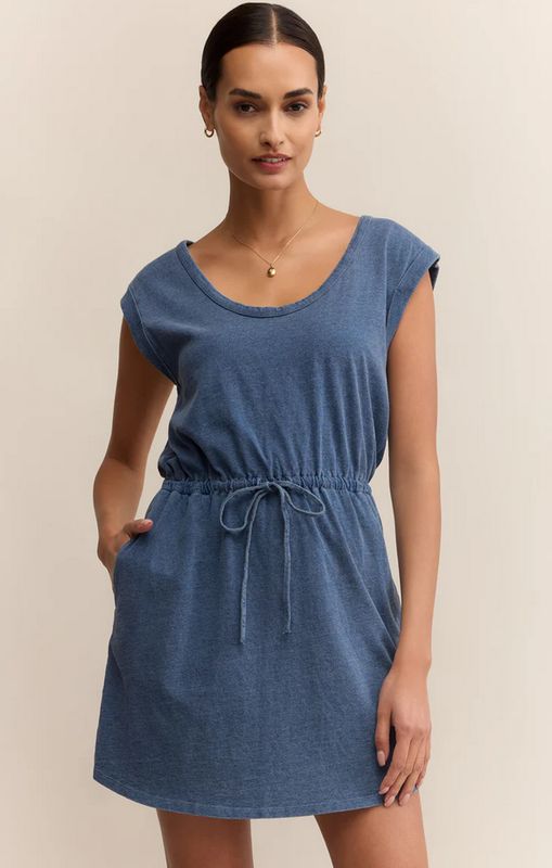 Z Supply Dayshift Denim Mini Dress