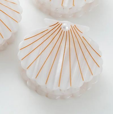 Adorro Opal Pearl Seashell Claw Clip AD92